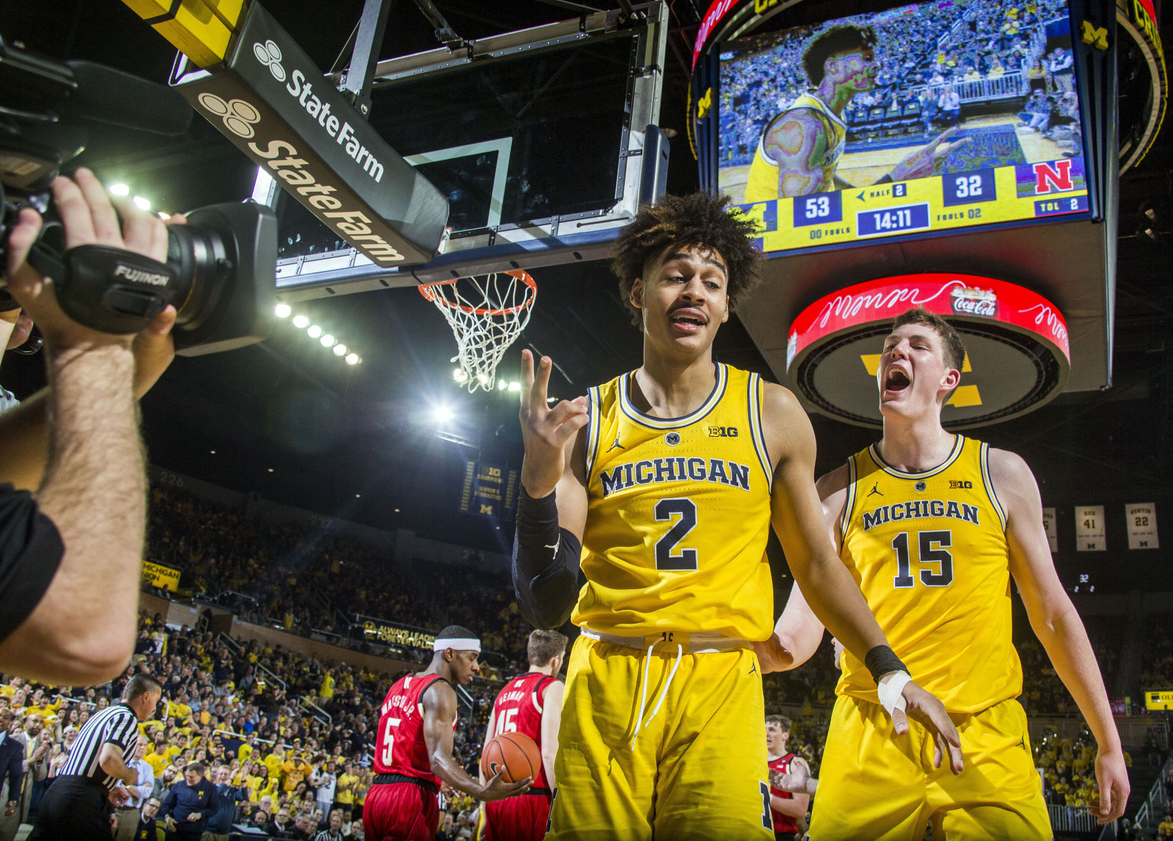 Nebraska Michigan Basketball